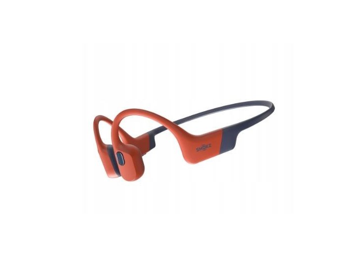 Słuchawki bezprzewodowe kostne Shokz OpenSwim Pro czerwone