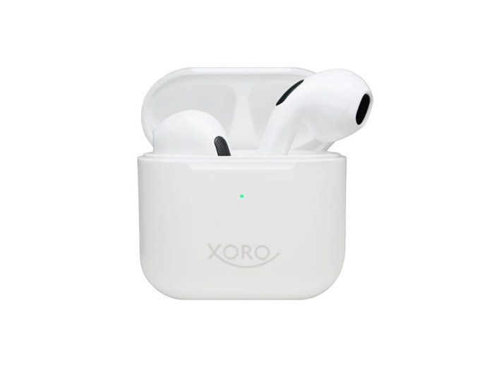 Xoro KHB 30 Zestaw słuchawkowy True Wireless Stereo (TWS) Douszny Połączenia/Muzyka/Sport/Codzienność Bluetooth Biały