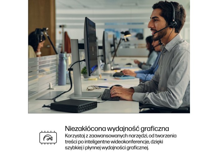 HP ProDesk 4 Mini G1i Ultra 7 265T 16GB DDR5 5600 SSD1TB Intel Graphics W11Pro 3Y OnSite