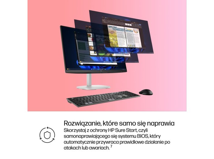 HP EliteStudio 8 AiO G1i Ultra 5 235 23.8"FHD Touch IPS 300nits LBL AG 16GB DDR5 5600 SSD512 Intel Graphics Cam 5MP W11Pro 3Y OnSite