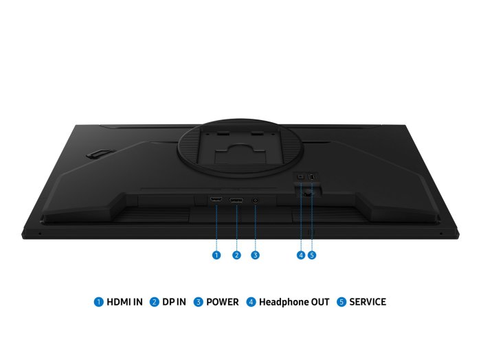 Monitor 25 cali Odyssey G4 G40H IPS 1920x1080 FHD 16:9 1xHDMI 1xDP 1ms 240/300Hz HAS+PIV głośniki płaski 2Yd2d (LS25HG402EUXEN)