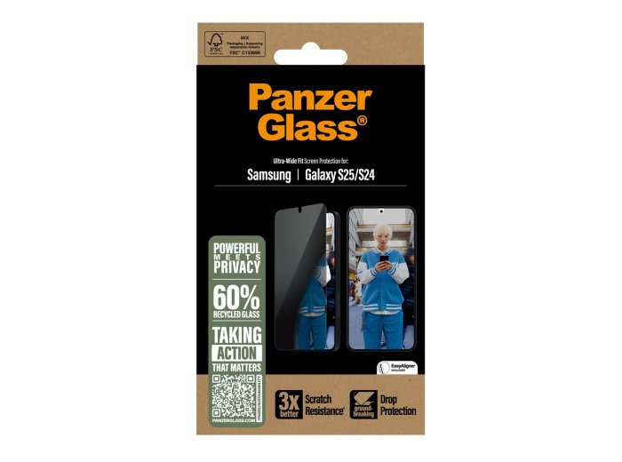PanzerGlass Ultra Wide Fit Privacy