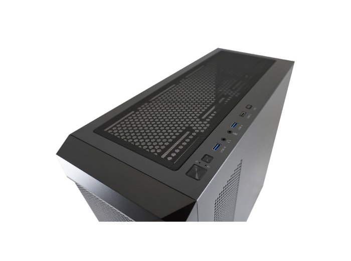 LC-Power Gaming 804B - Midi Tower - obudowa PC - ATX - micro ATX - Mini-ITX - Metal - Plastik - Szkło hartowane - 16 cm