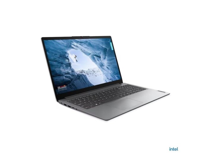 Lenovo IdeaPad 1 15IRU7 Intel® Core™ i5 i5-1335U Laptop 39,6 cm (15.6") Full HD 16 GB DDR4-SDRAM 256 GB SSD Wi-Fi 6 (802.11ax) Windows 11 Home Angielski Szary