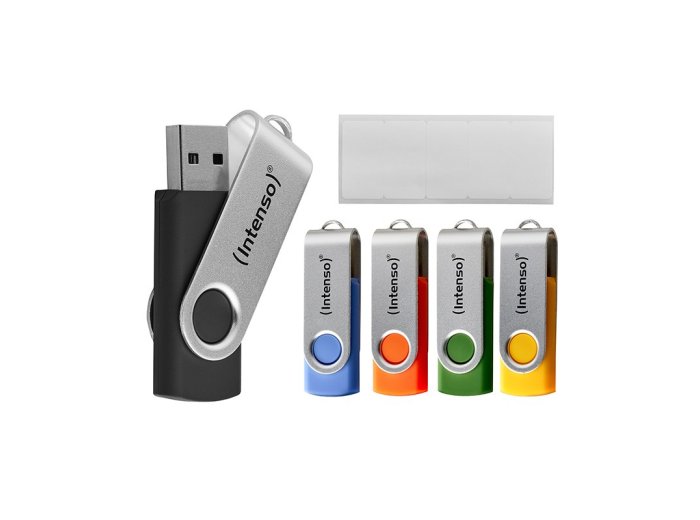 Intenso 3543585 pamięć USB 32 GB USB Typu-A 3.2 Gen 1 (3.1 Gen 1) Wielobarwny