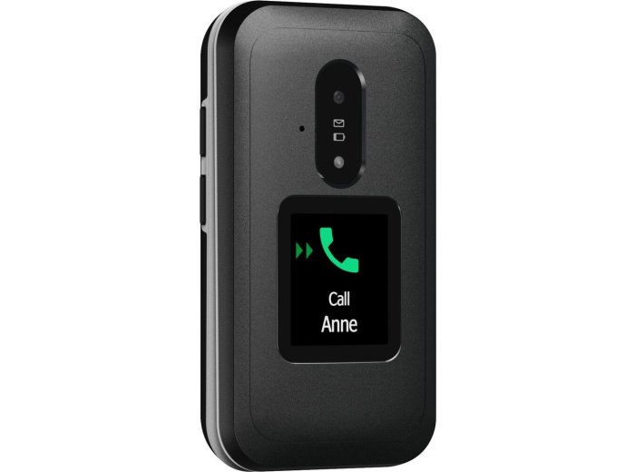 Doro Leva E30 7,11 cm (2.8") 142,7 g Czarny, Biały Telefon funkcjonalny