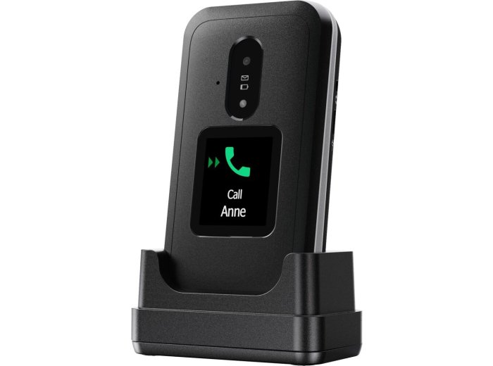 Doro Leva E30 7,11 cm (2.8") 142,7 g Czarny, Biały Telefon funkcjonalny
