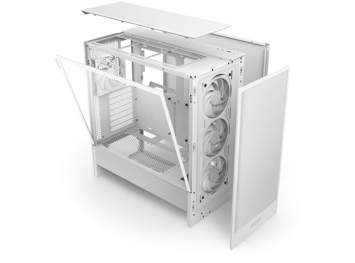 Obudowa NZXT H5 Flow Midi Tower Biały