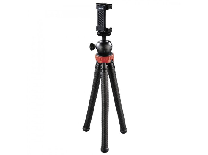 Mini statyw 3w1 flexpro 27cm czerwony