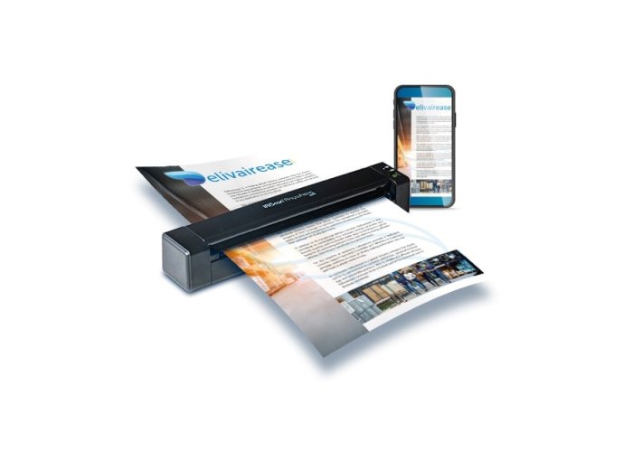 Skaner ręczny I.R.I.S. IRIScan Anywhere 6 Wifi 1200 x 1200 DPI A4 Czarny