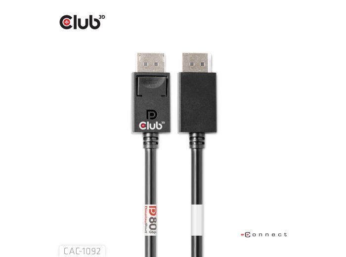 CLUB3D CAC-1092 kabel DisplayPort 1,6 m Czarny