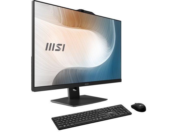 MSI Modern AM272P 1M-1425AT Intel Core 5 120U 68,6 cm (27") 1920 x 1080 px All-in-One PC 16 GB DDR5-SDRAM 512 GB SSD Windows 11 Home Wi-Fi 6E (802.11ax) Czarny