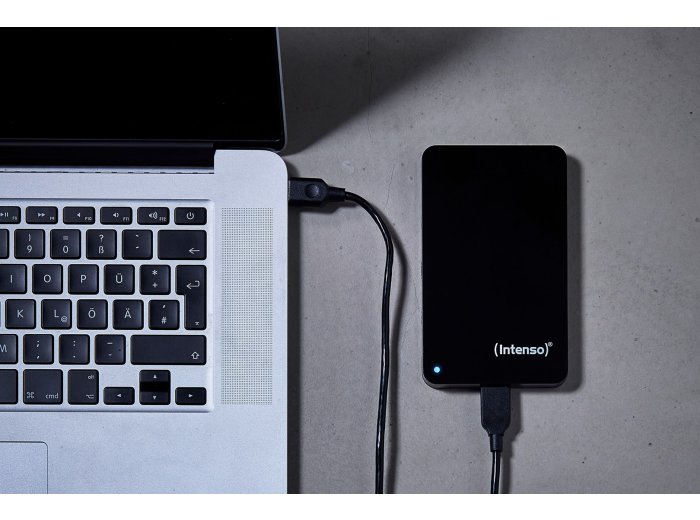 Intenso Memory Case zewnętrzny dysk twarde 1 TB Czarny