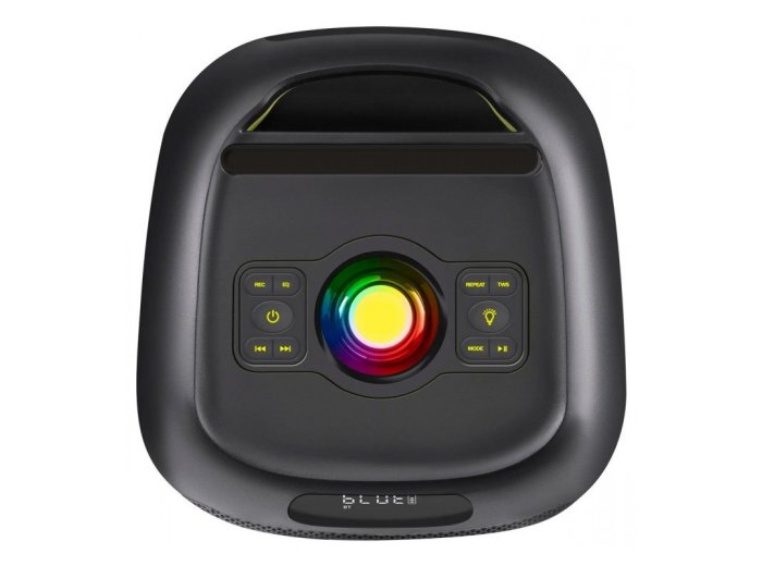 Głośnik bluetooth BOOMER 65W czarny podświetlenie LED