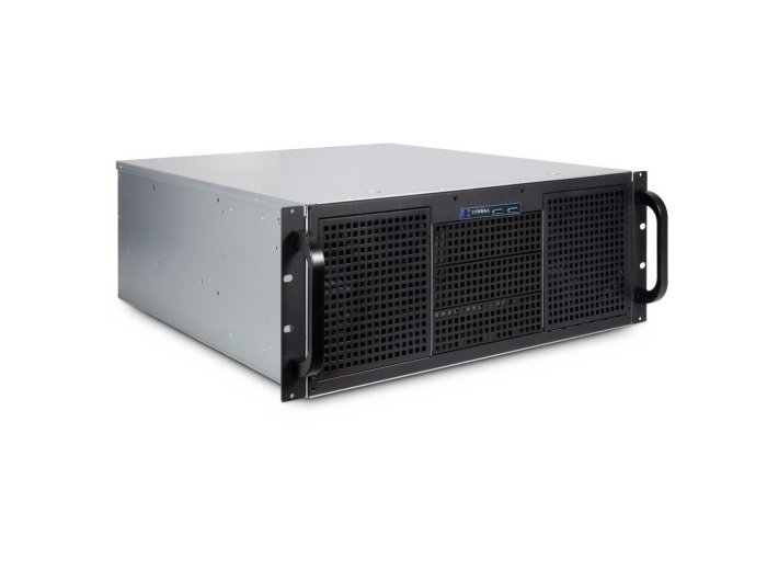 Inter-Tech 4U 40248 - Szafa serwerowa - Szary - ATX - micro ATX - Mini-ATX - Mini-ITX - SSI CEB - Stal - Alarm - Dysk twardy - Sieć - Wydajność