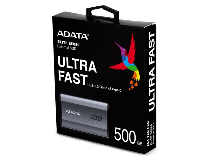 Dysk zewnętrzny SSD SE880 500GB USB3.2A/C Gen2x2