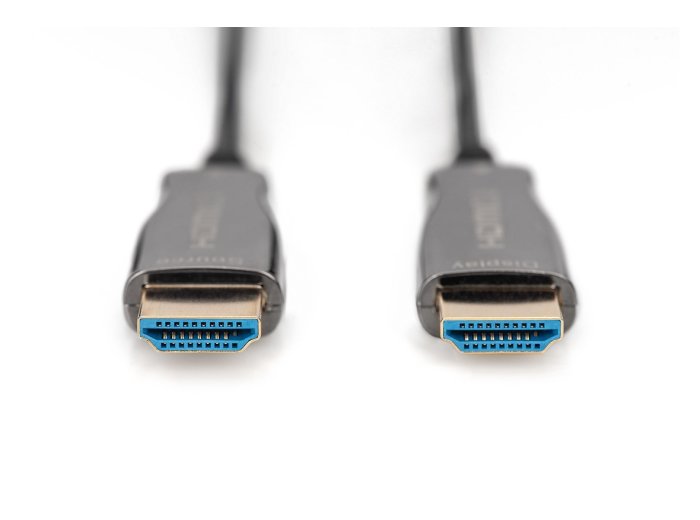 Kabel połączeniowy hybrydowy AOC HDMI 2.0 Premium HighSpeed 4K/60Hz UHD HDMI A/HDMI A M/M czarny 15m