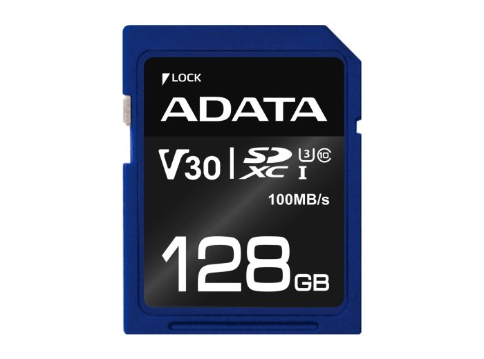 ADATA Premier Pro SDXC 128 GB Class 10 UHS-I/U3 V30