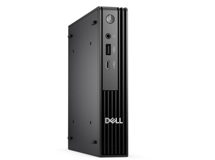 Komputer Dell Pro Micro QCM1250 W11Pro i3-14100T/8GB/512GB SSD CL25/Integrated/WLAN + BT/Kb/Mouse/3YPS