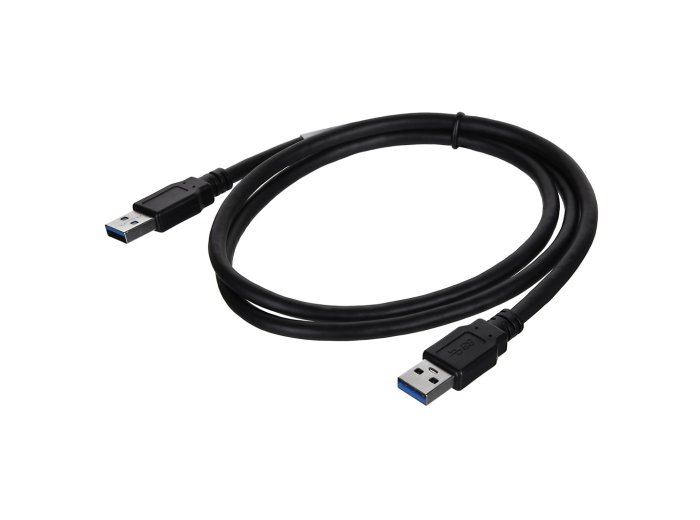 LANBERG KABEL USB-A 3.0 M/M 1M CZARNY CA-USBA-30CU-0010-BK