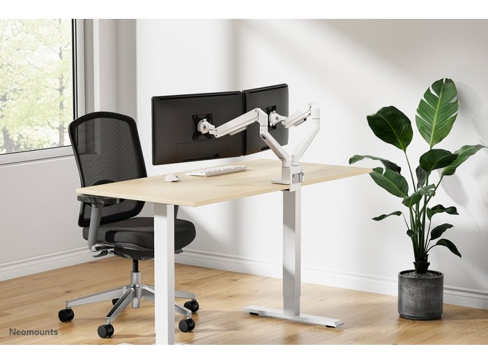Neomounts DS70-250WH2 uchwyt / stojak do monitorów 81,3 cm (32") Biurko Biały