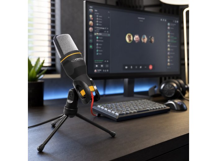 Mikrofon Esperanza STUDIO PRO EH182 (kolor czarny)