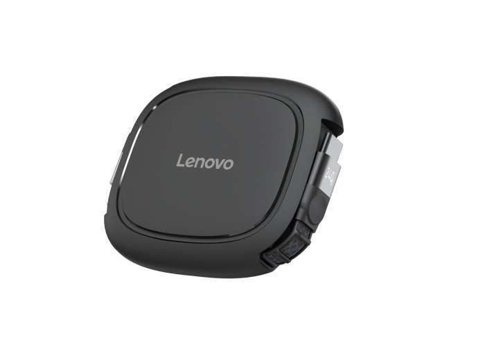Kabel zwijany Lenovo GX91V57058 240W USB-C czarny