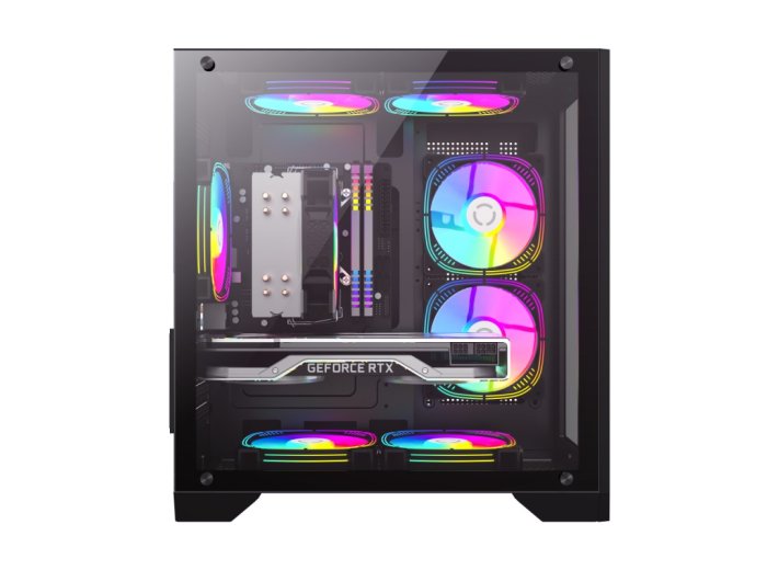 GameMax Infinity Mini BK Micro Tower Czarny
