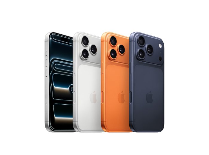 Apple iPhone 17 Pro 16 cm (6.3") Dual SIM iOS 26 5G USB Type-C 512 GB Srebrny