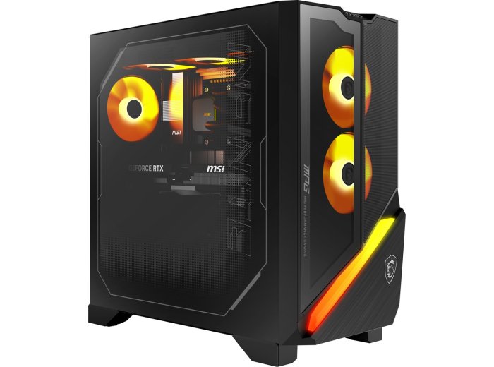 MSI MPG Infinite Z3 X3D 7NVRR7-875EU Ryzen 7 7800X3D 32GB DDR5 SSD1TB GeForce RTX 5070 12G SHADOW 2X AMD/RZ616 Wi-Fi 6E Bluetooth 5.3 850W Win11 Black 2Y