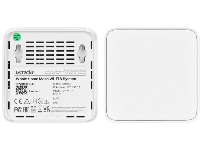 Tenda MX3(2-pack) Mesh Wi-Fi6 AX1500