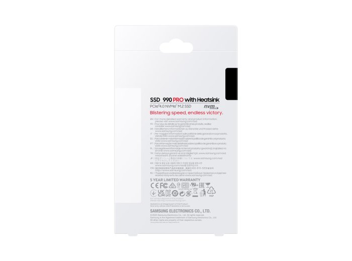 Dysk SSD Samsung 990 PRO 2TB M.2 2280 PCI-E x4 Gen4 NVMe