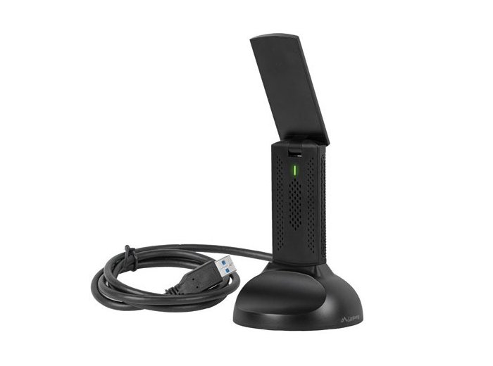 Karta sieciowa bezprzewodowa WIFI NC-3000-WI USB 3.0 AX3000 TRI-BAND 2 wewnętrzne anteny