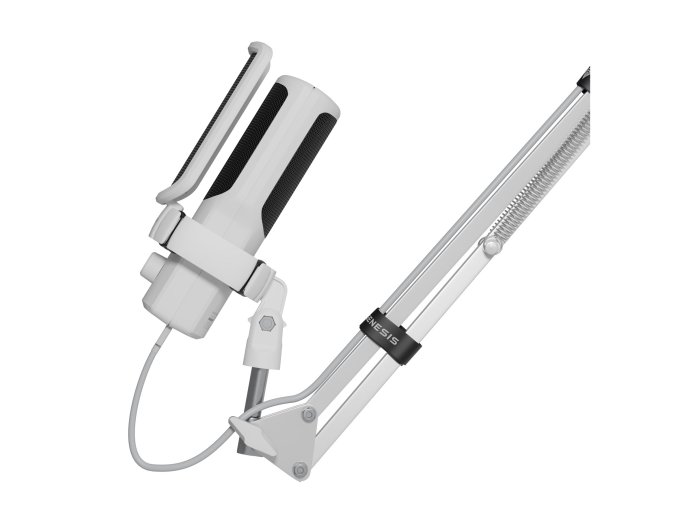 GENESIS Radium 251 White Biały Mikrofon do konsoli do gier