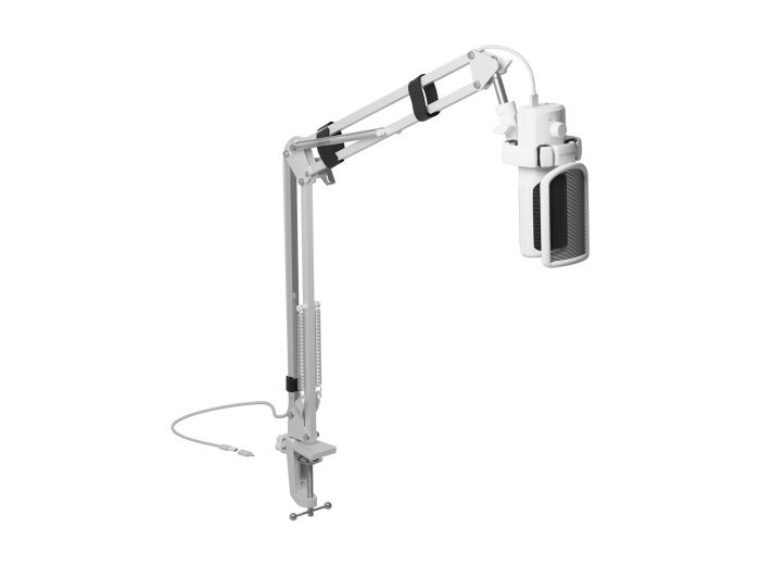 GENESIS Radium 251 White Biały Mikrofon do konsoli do gier