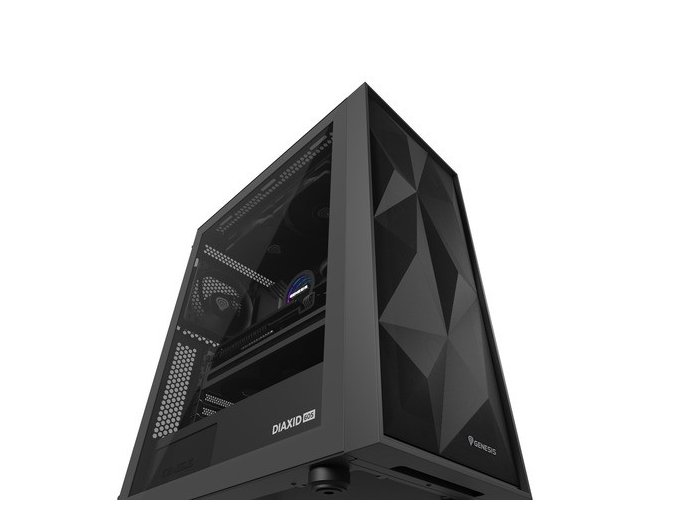 Obudowa Genesis Diaxid 605F MIDI TOWER USB-C Czarna