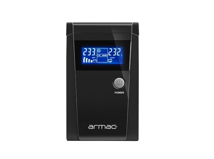 Zasilacz awaryjny Line-Interactive Office 650F LCD 650VA 2xSchuko 2xRJ-11/RJ-45