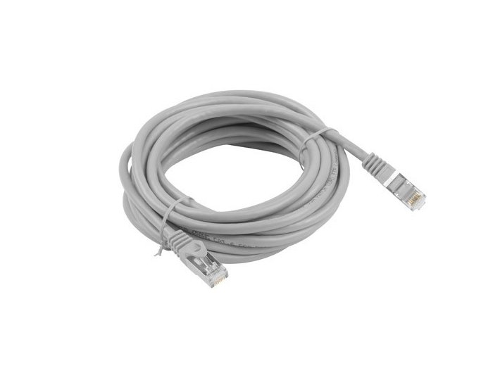 Patchcord FTP PCF6-10CC-1000-S  kat.6 10M szary