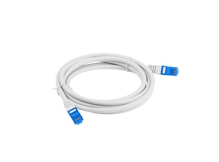 Patchcord kat.6a S/FTP CCA 5m Szary