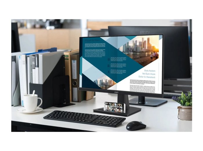 MSI PRO MP223 E2 monitor komputerowy 54,5 cm (21.4") 1920 x 1080 px Full HD LED Czarny