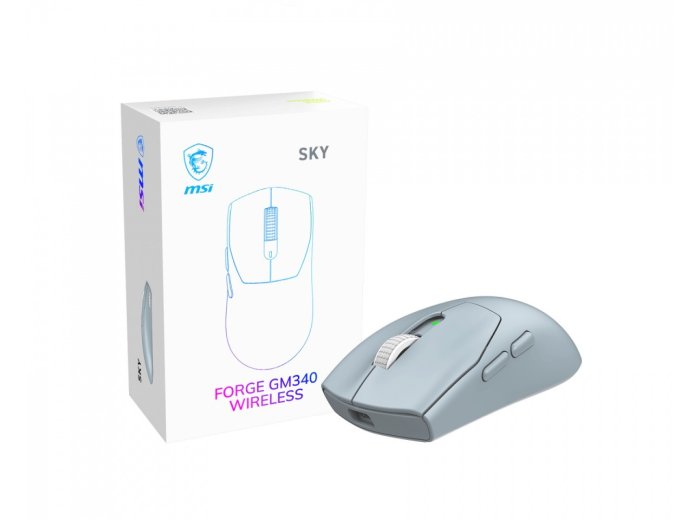 Myszka bezprzewodowa Forge GM340 WIRELESS Sky