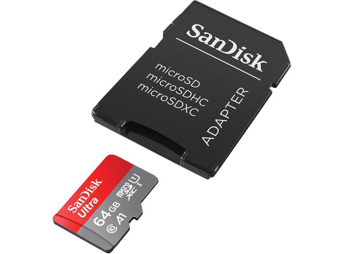Karta pamięci Ultra microSDXC 64GB 140MB/s A1 + Adapter SD