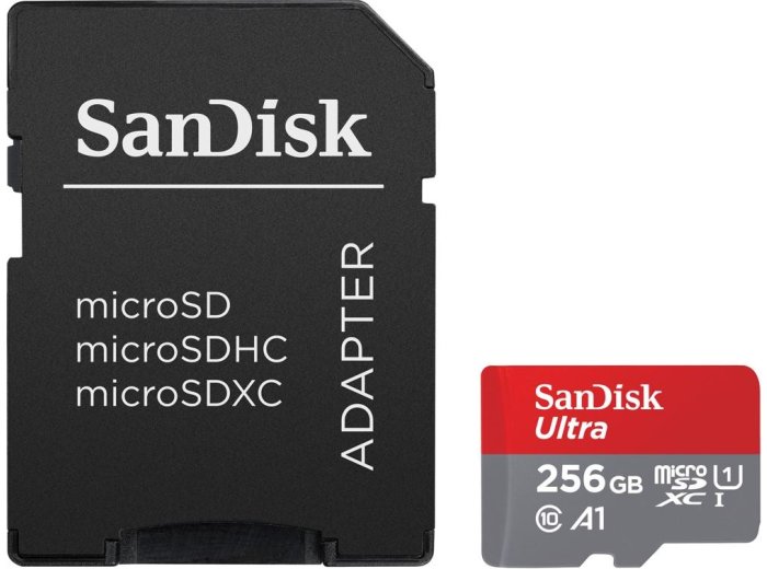 Karta pamięci Ultra microSDXC 256GB 150MB/s A1 + Adapter SD
