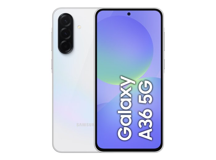 Samsung Galaxy A36 17 cm (6.7") Dual SIM Android 15 5G USB Type-C 6 GB 128 GB 5000 mAh Biały