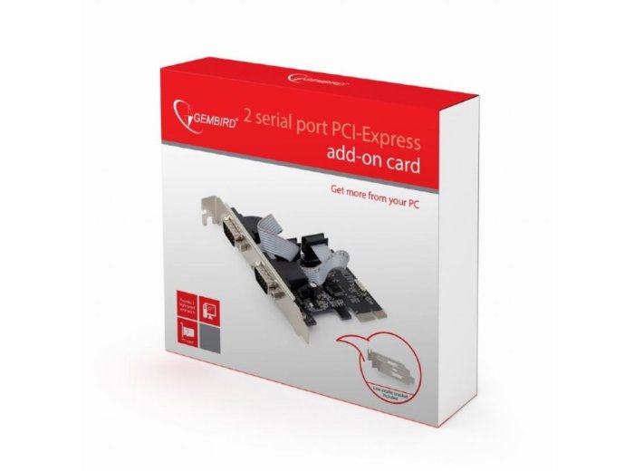 Karta PCI Express/ 2porty RS232/2MBps
