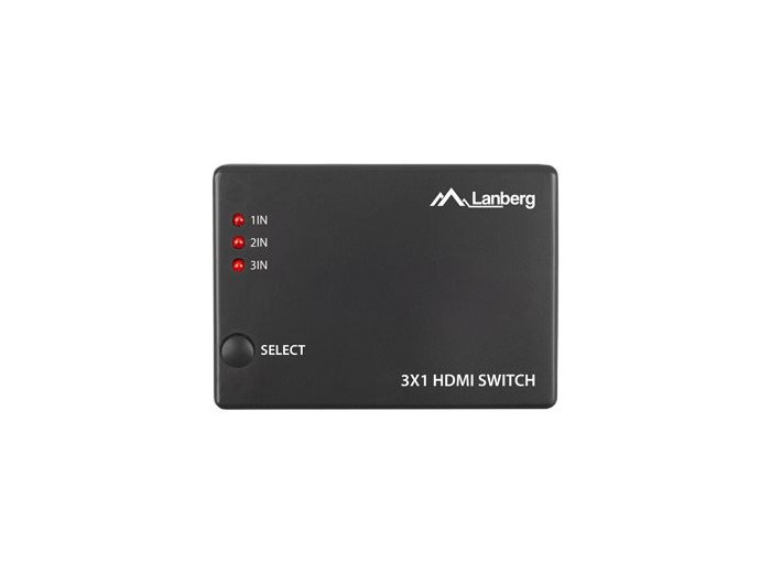 LANBERG SWITCH VIDEO 3X HDMI + PORT MICRO USB SWV-HDMI-0003