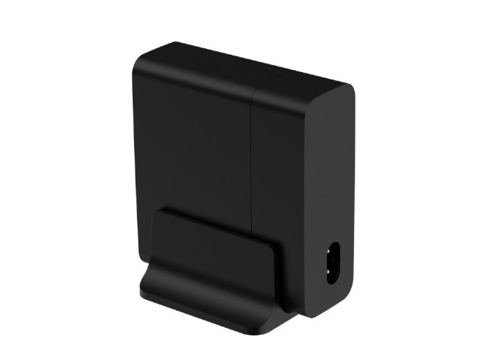 Ładowarka uniwersalna 75W GaN 2xUSB-A 4xUSB-C szybkie ładowanie czarna