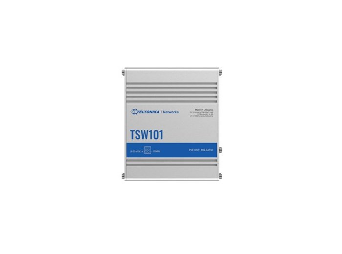 Teltonika TSW101 Gigabit Ethernet (10/100/1000) Obsługa PoE Metaliczny