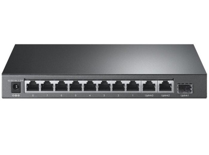 Przełącznik SL1311P 8xFE PoE+ 2xGE 1xSFP