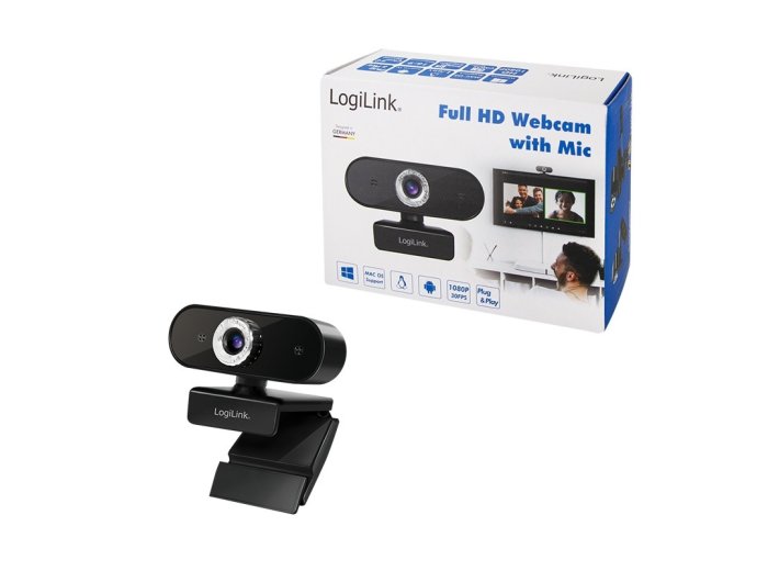 Kamera internetowa FULL HD z mikrofonem